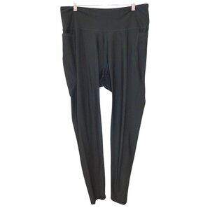 Old Navy Active Dark Grey Elevate Leggings Women Size XXL Tall Athletic Go-Dry